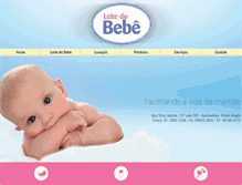 Tablet Screenshot of leitedobebe.com.br